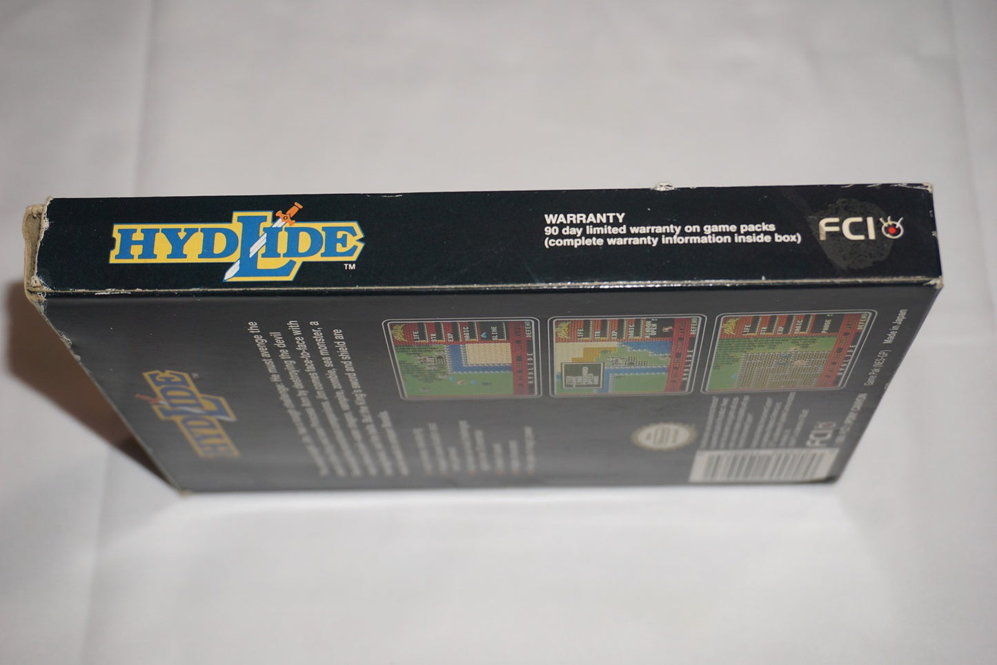 Hydlide (Nintendo NES) Complete in Box CIB