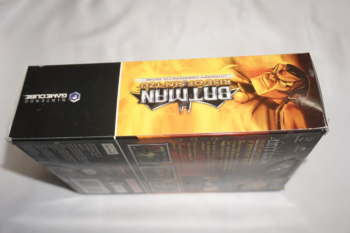 Batman: Rise of Sin Tzu Lithograph Commemorative (Nintendo Gamecube) NEW Sealed