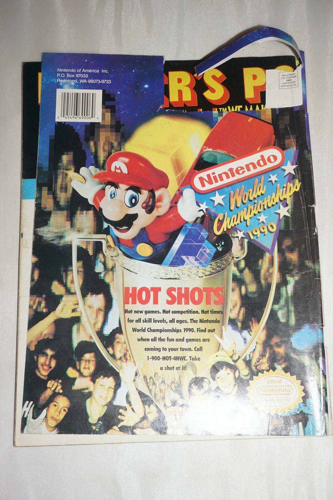 May/June 1990 Super Contra Nintendo Power Magazine #8 Poster Book