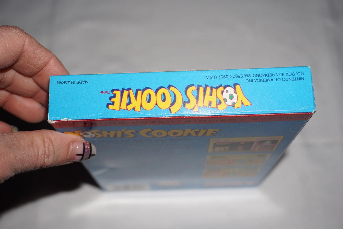 Yoshi's Cookie (Nintendo NES) Complete in Box CIB