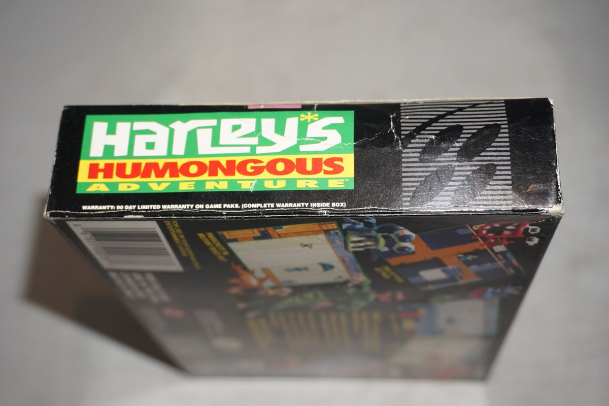 Harley's Humongous Adventure (Super Nintendo SNES) Complete in Box CIB