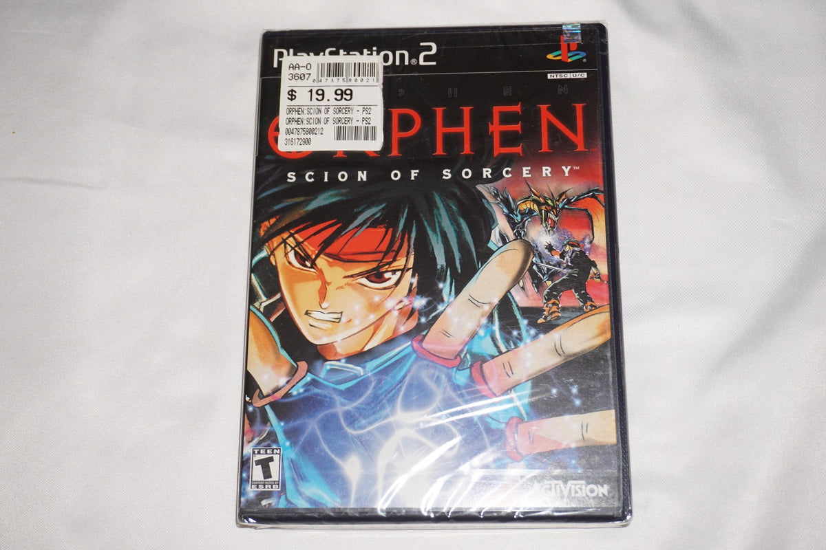 Orphen: Scion of Sorcery (Sony Playstation 2 ps2) NEW Sealed
