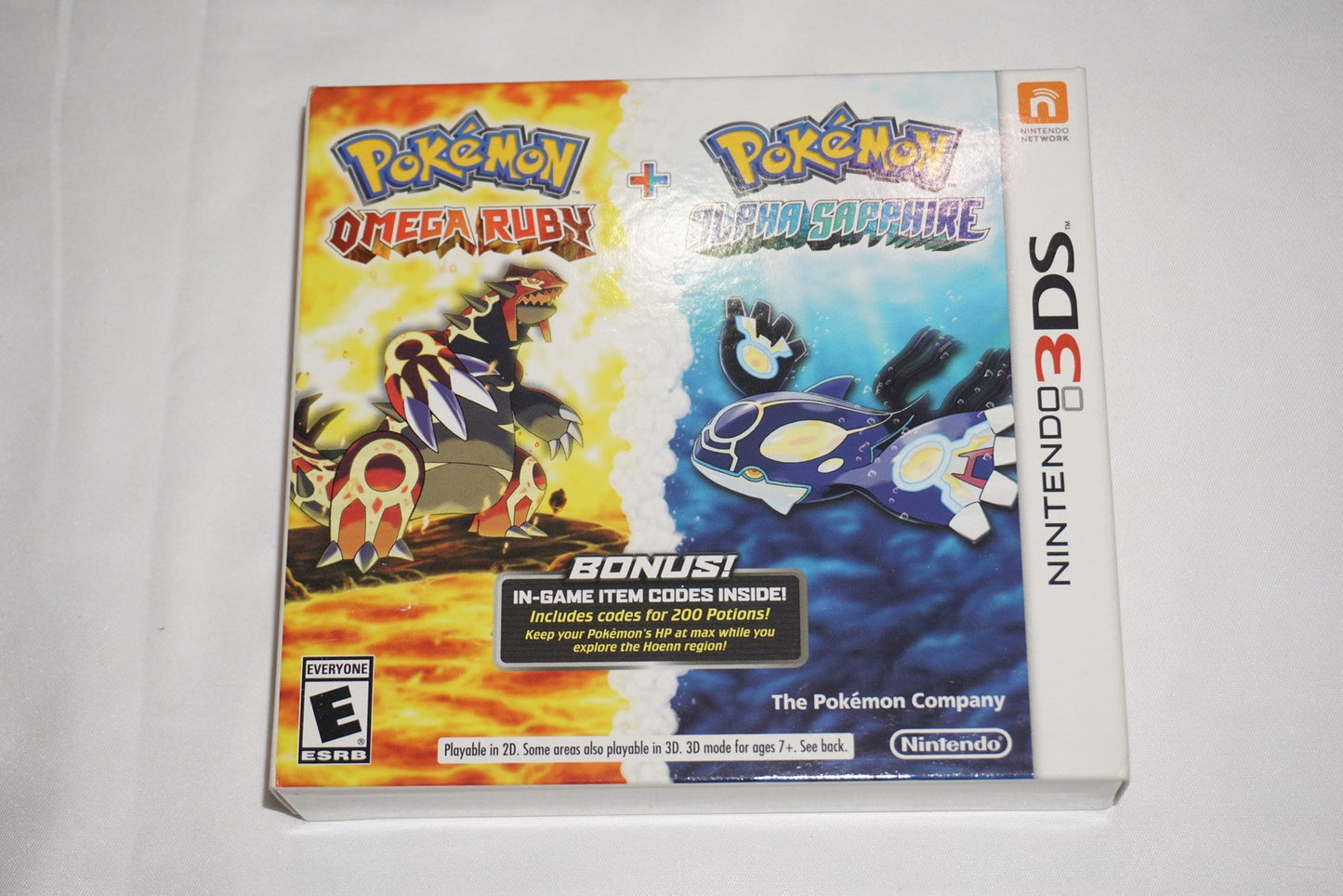 Pokemon Omega Ruby Alpha Sapphire (Nintendo 3DS) NEW Sealed Dual Double Pack