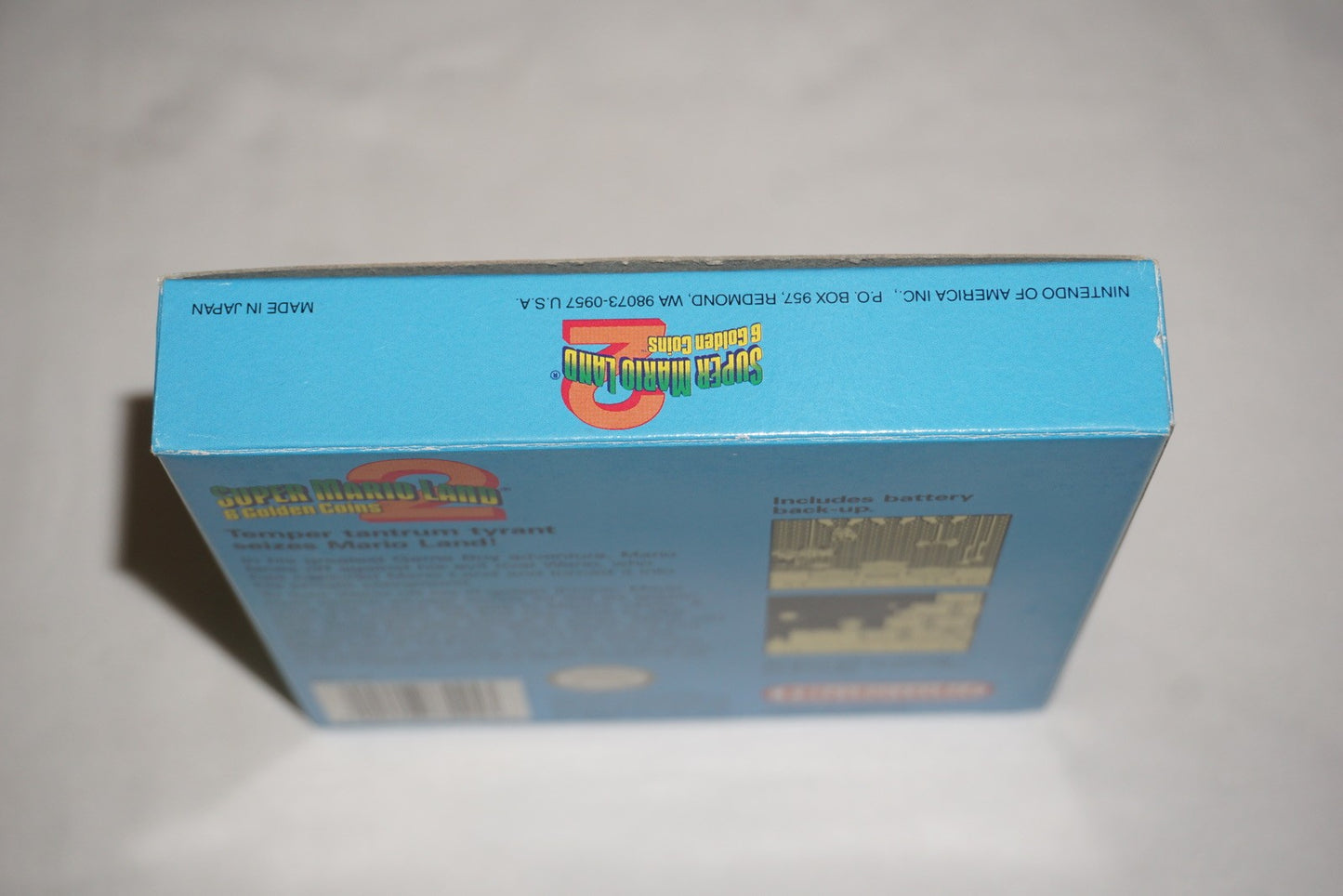 Super Mario Land 2 (Nintendo Game Boy GameBoy) Complete in Box CIB