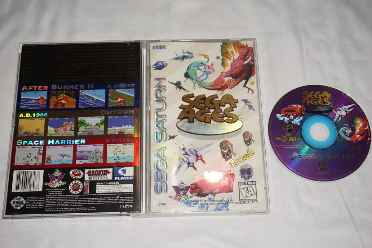 Sega Ages (Sega Saturn) Complete w/ Reg Card