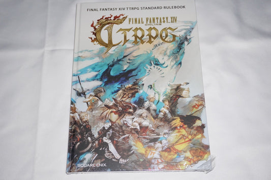 Final Fantasy XIV Standard Rulebook Hardcover Book NEW Sealed