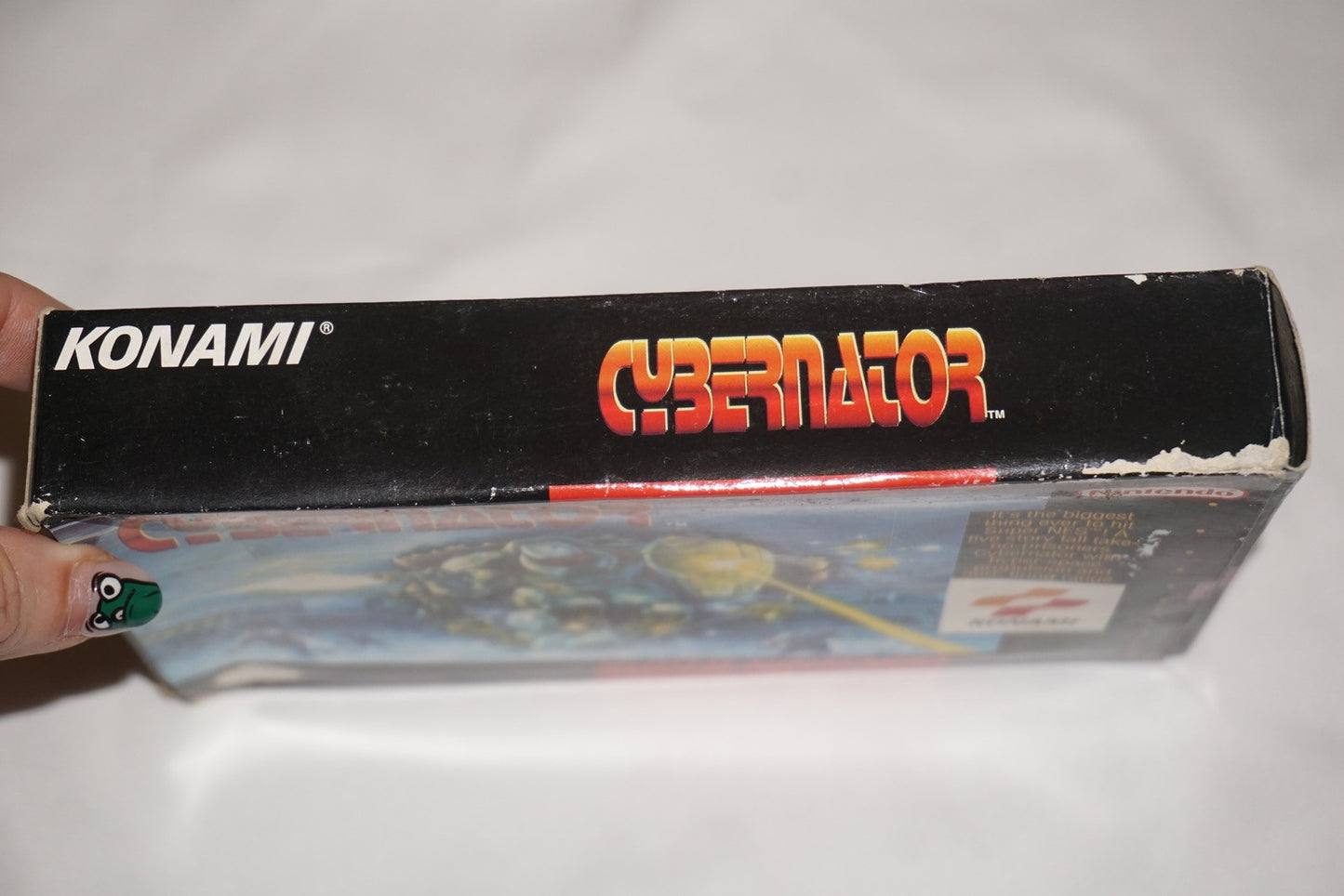 Cybernator (Super Nintendo SNES) Complete in Box CIB