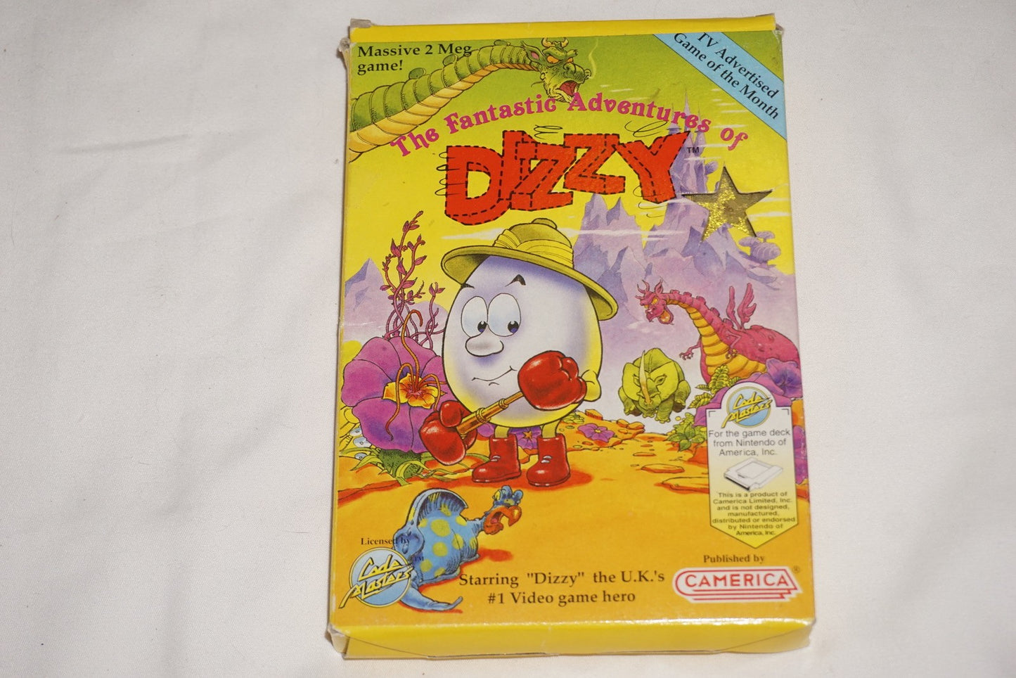 Fantastic Adventures of Dizzy (Nintendo NES) Complete in Box CIB