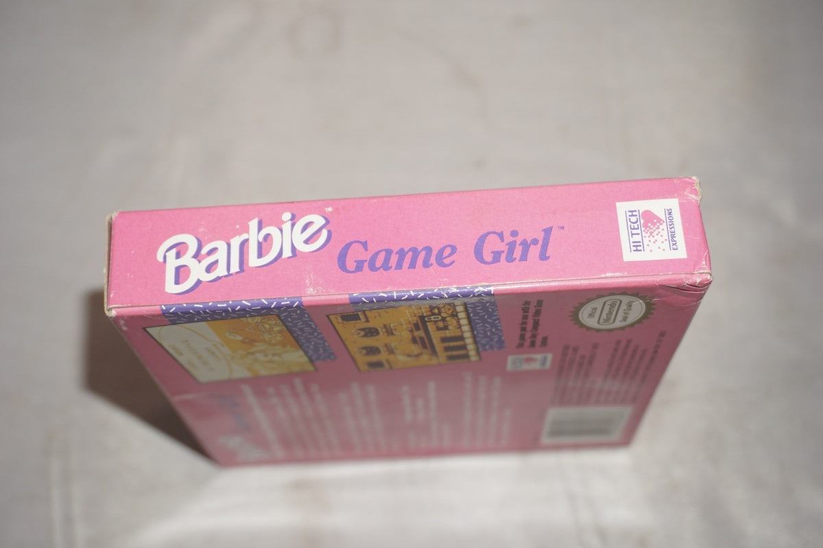 Barbie Game Girl (Nintendo Gameboy Game Boy GB) Complete CIB