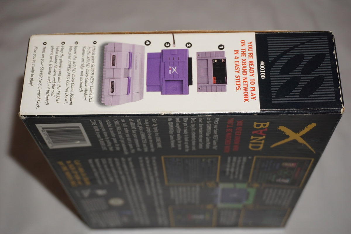 X Band Modem (Super Nintendo SNES) Complete in Box CIB