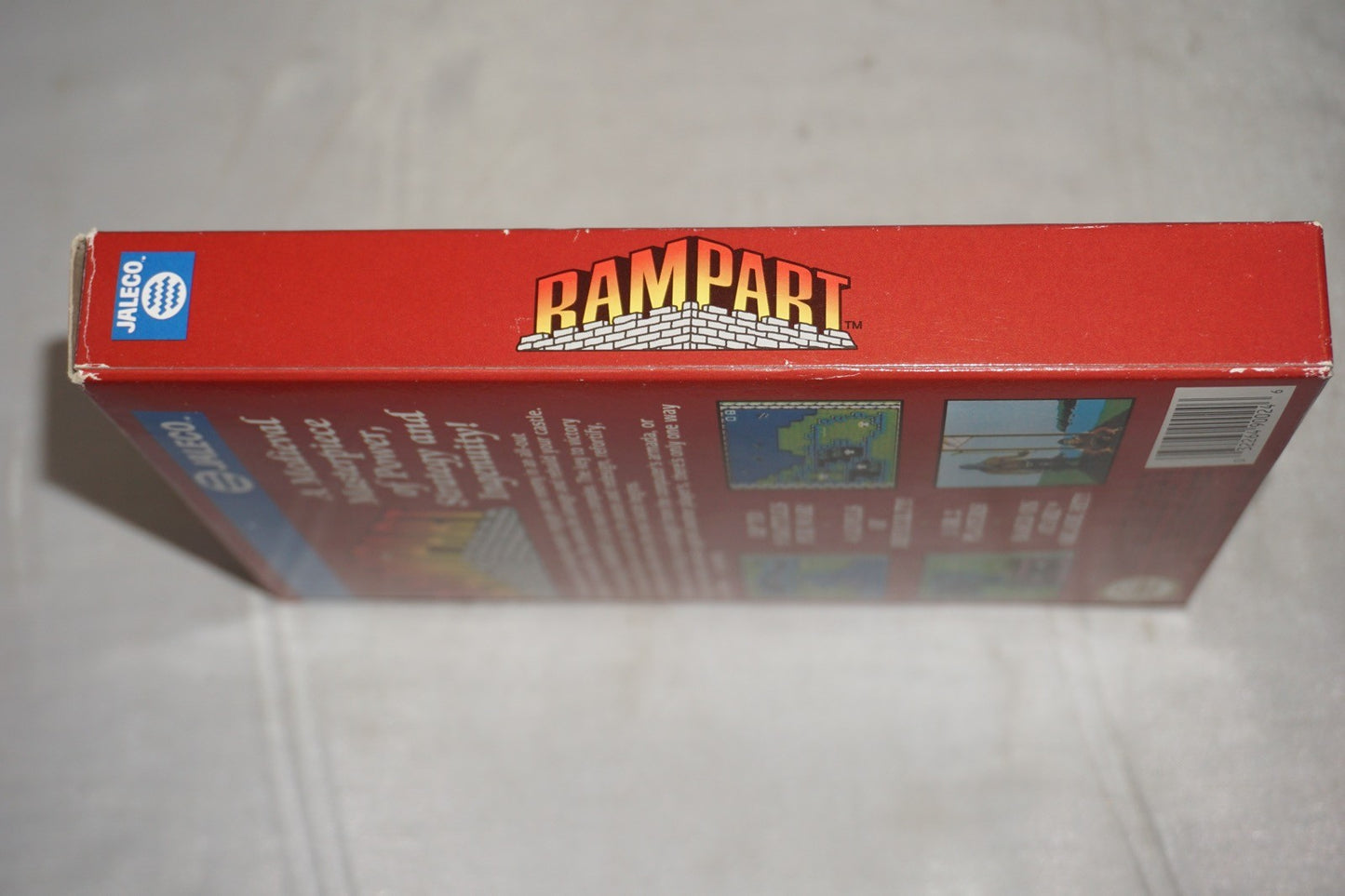 Rampart (Nintendo NES) Complete in Box w/ Reg Card CIB