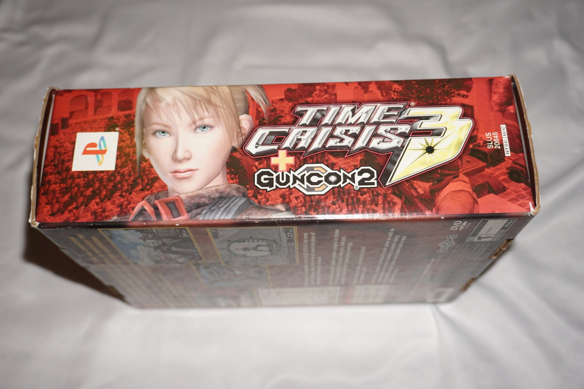 Time Crisis 3 Guncon Bundle (Sony Playstation 2 ps2) NEW Sealed w/ Gun