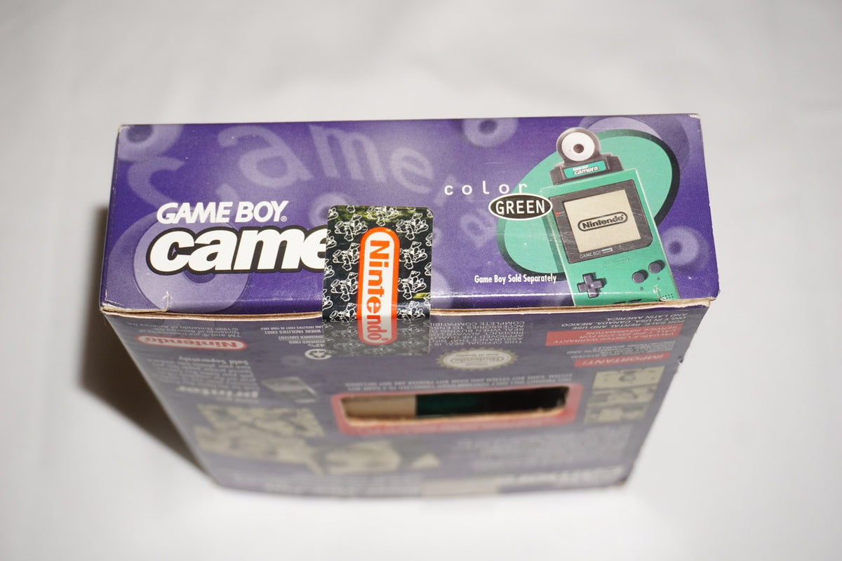Green Camera (Nintendo Game Boy Gameboy) Complete in Box CIB Tested