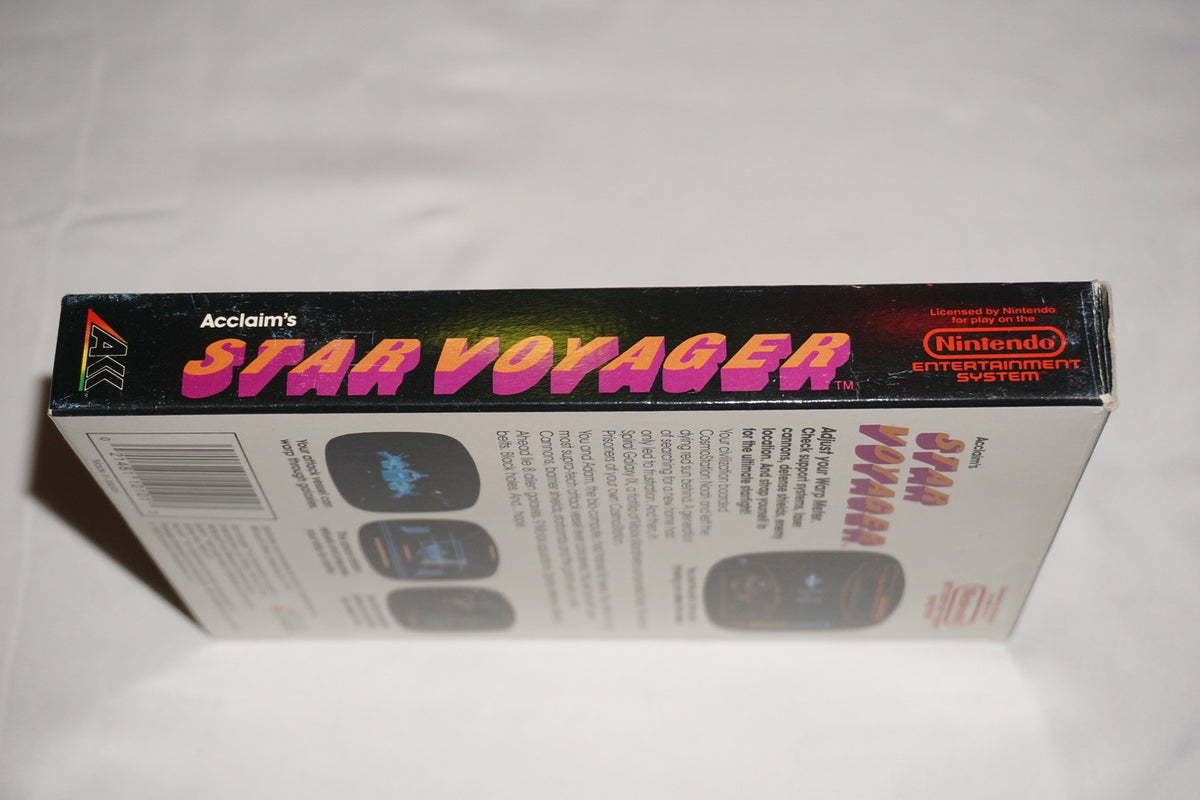 Star Voyager (Nintendo NES) Complete in Box CIB