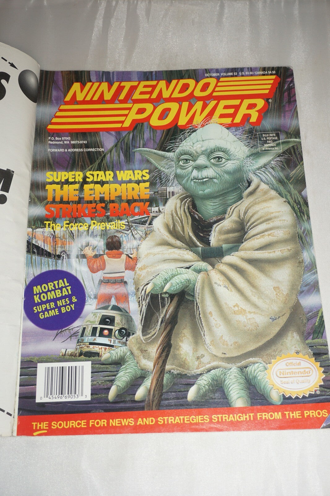 Nintendo Power Vol 53 Empire Strikes Back Magazine #8 LAST ISSUE Poster Cards