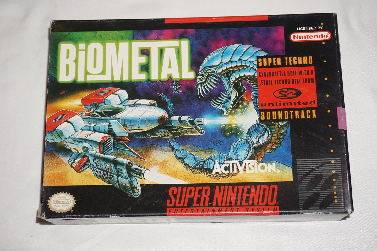 Biometal (Super Nintendo SNES) Complete in Box CIB