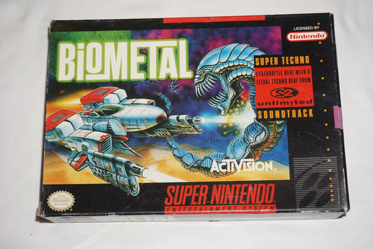 Biometal (Super Nintendo SNES) Complete in Box CIB
