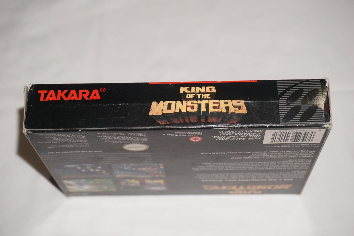 King of the Monsters 1 (Super Nintendo SNES) Complete in Box CIB