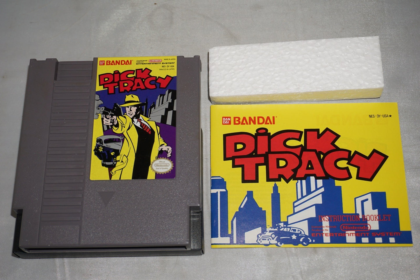 Dick Tracy (Nintendo NES) Complete in Box CIB