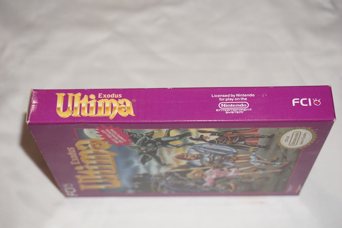 Ultima Exodus (Nintendo NES) Complete in Box CIB