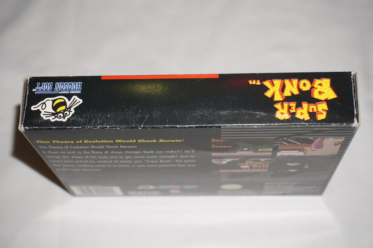 Super Bonk (Super Nintendo SNES) Complete in Box CIB
