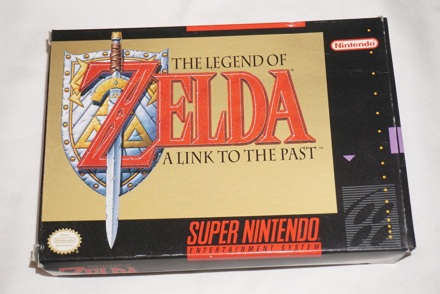 Legend Of Zelda A Link To Past (Super Nintendo SNES) Complete w/ Map Tips CIB