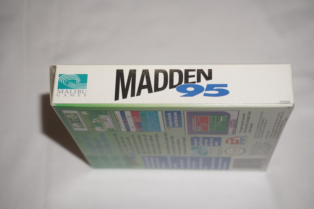 Madden 95 (Nintendo Game Boy Gameboy) Complete in Box CIB
