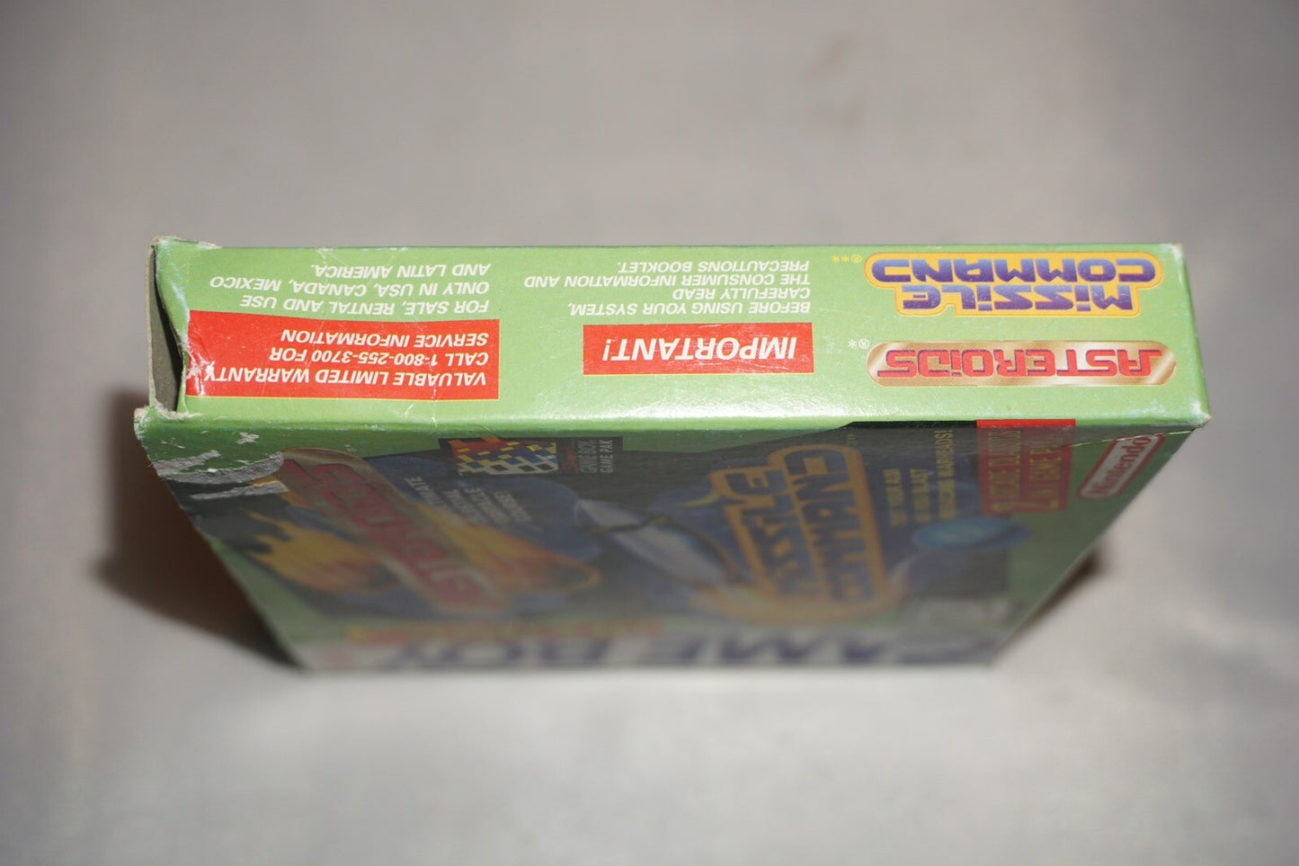 Arcade Classic 1 Asteroids (Nintendo Gameboy Game Boy) Complete in Box CIB