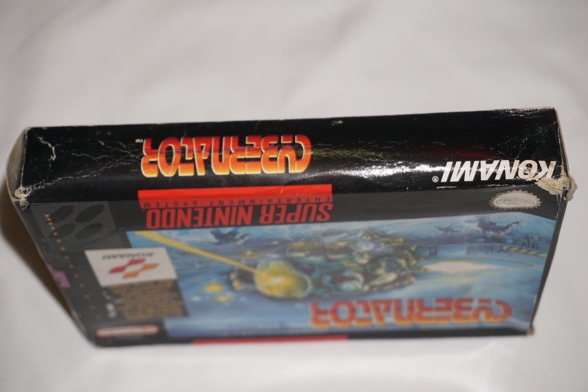 Cybernator (Super Nintendo SNES) Complete in Box CIB