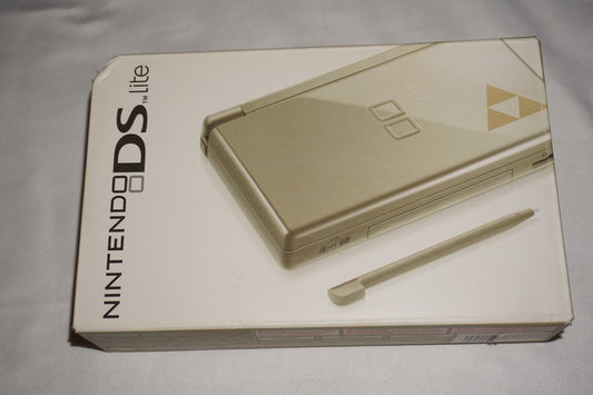 Legend of Zelda Triforce Gold Nintendo DS Lite Console System NEW Phantom