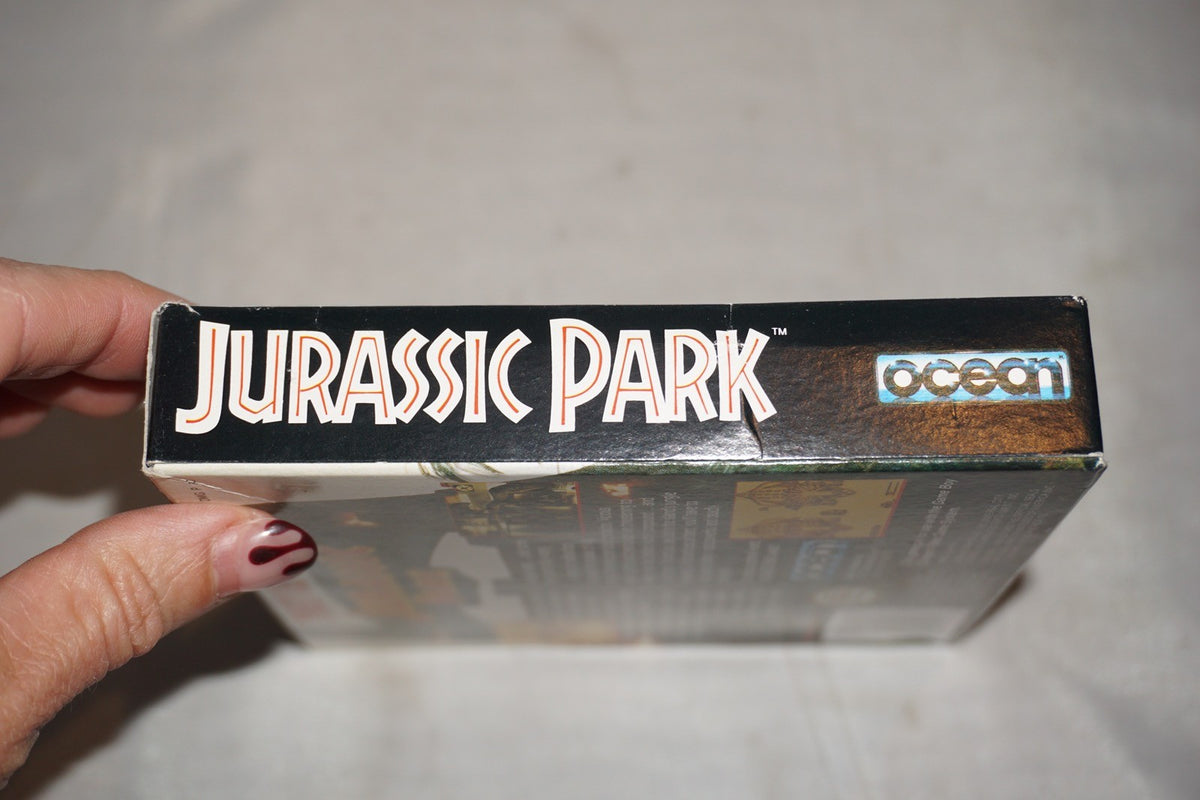 Jurassic Park (Nintendo Gameboy Game Boy GB) Complete w/ Reg Card CIB