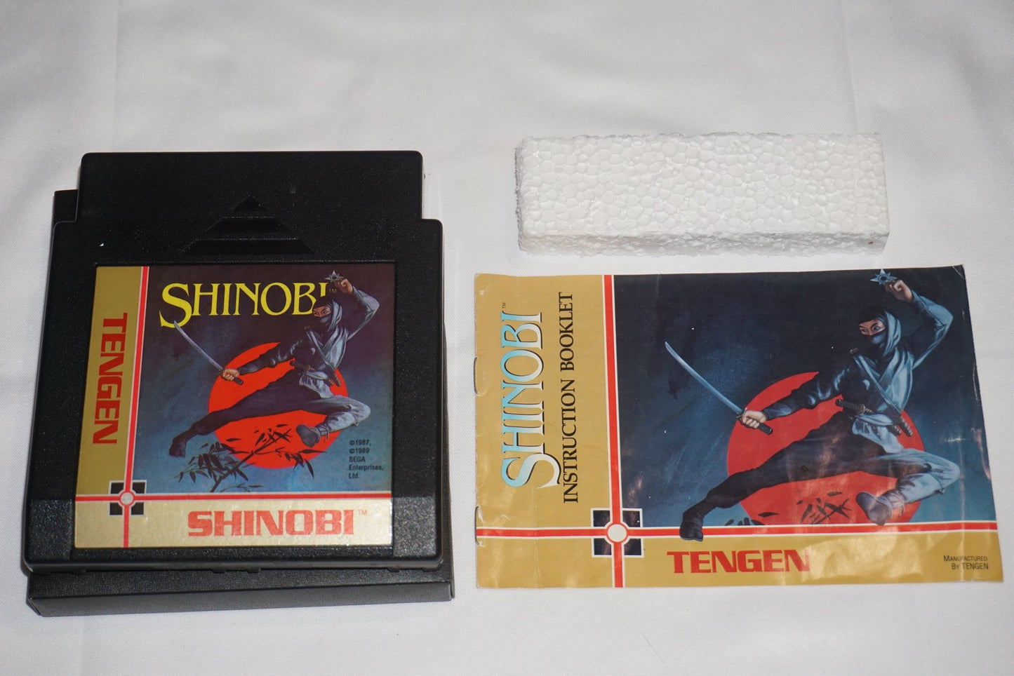 Shinobi (Nintendo NES) Complete in Box CIB