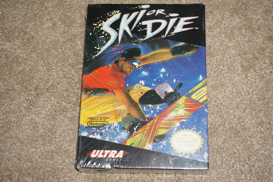 Ski Or Die (Nintendo NES) NEW Factory Sealed