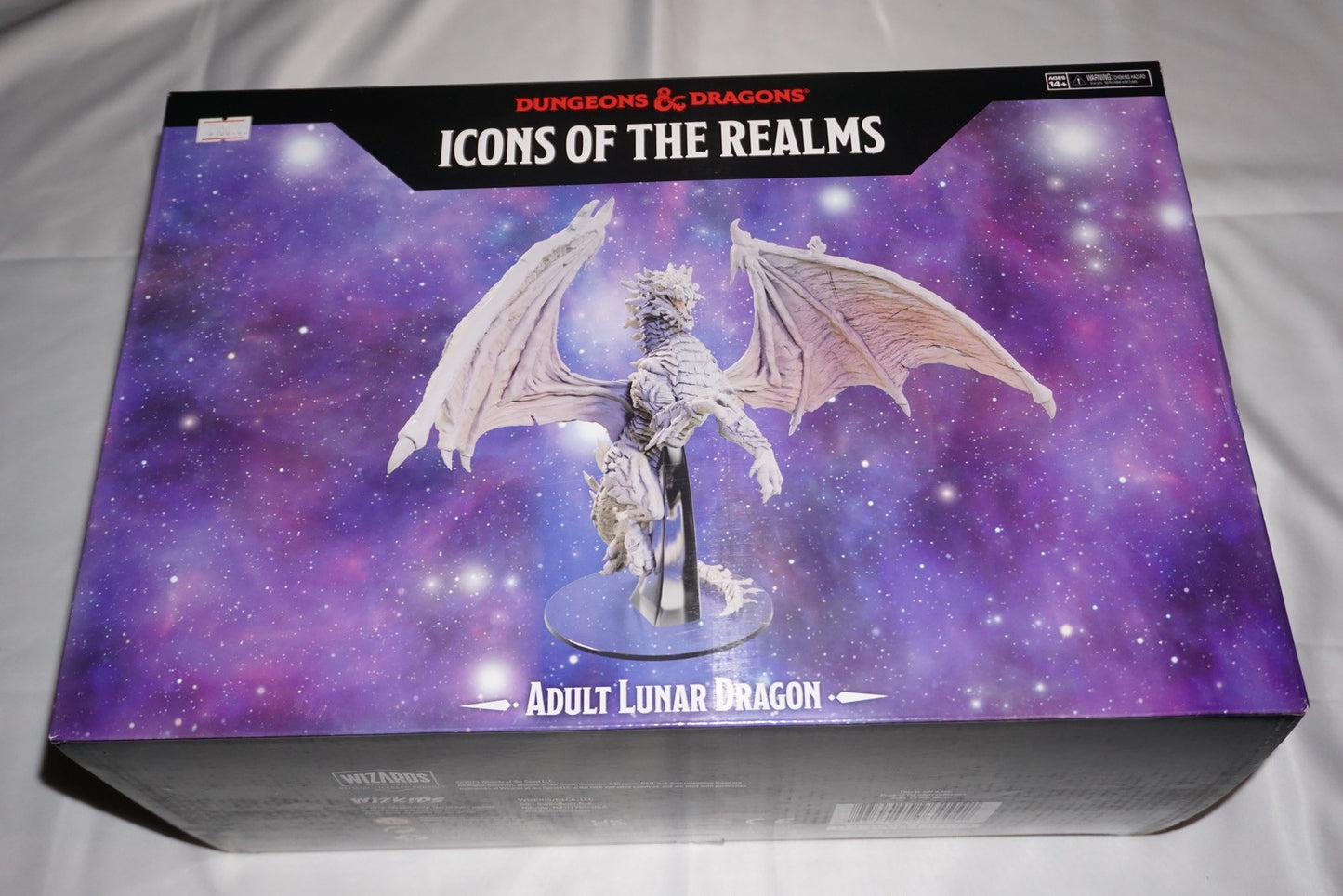 Adult Lunar Dragon Premium Miniature Icons of Realms D&D Dungeons & Dragons NEW