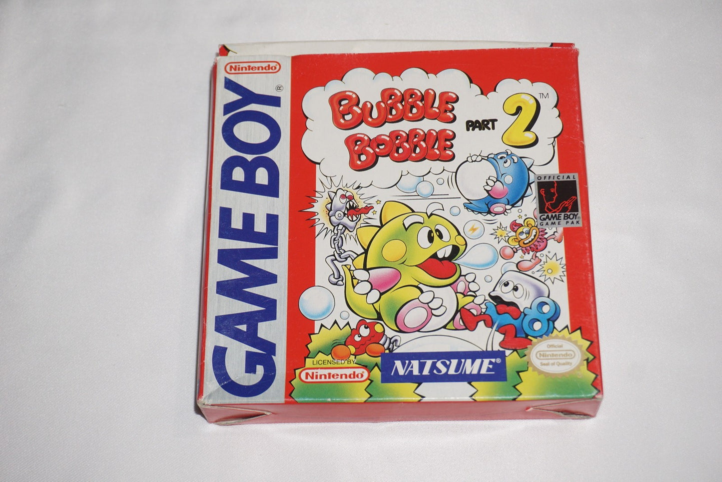 Bubble Bobble Part 2 (Gameboy Game Boy GB) Complete CIB Authentic