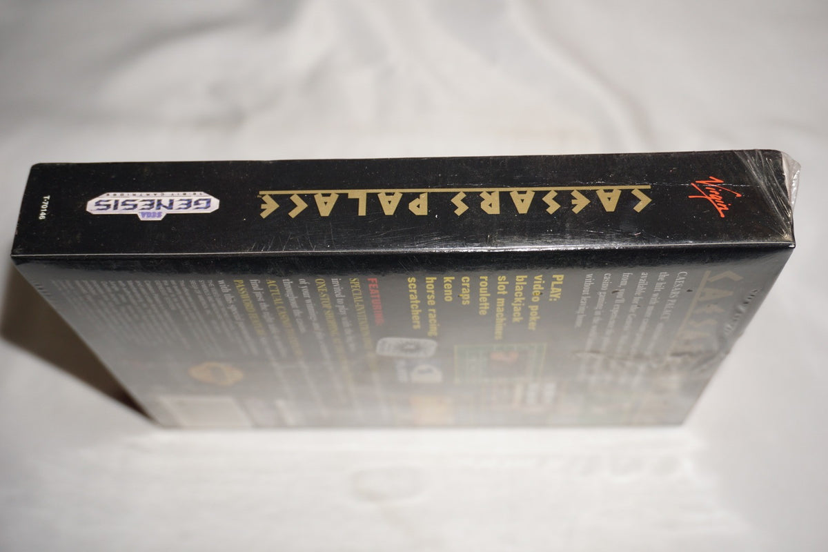 Caesars Palace (Sega Genesis) NEW Sealed in Box