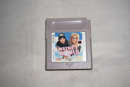 Wayne's World (Nintendo Gameboy Game Boy GB) Cart Only  Tested Authentic