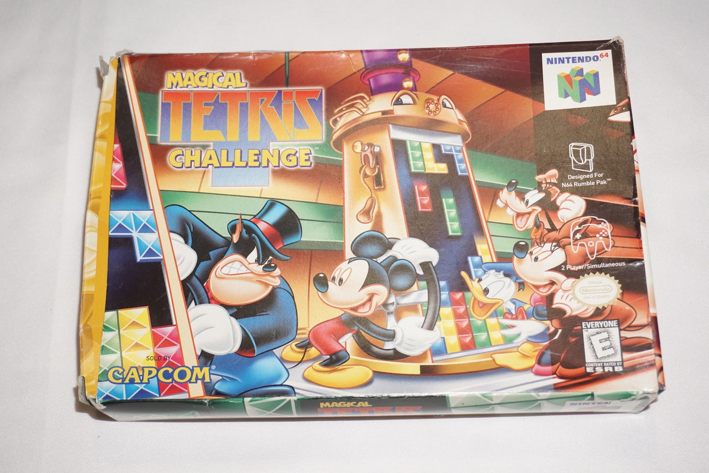 Magical Tetris Challenge (Nintendo 64 N64) Complete in Box CIB
