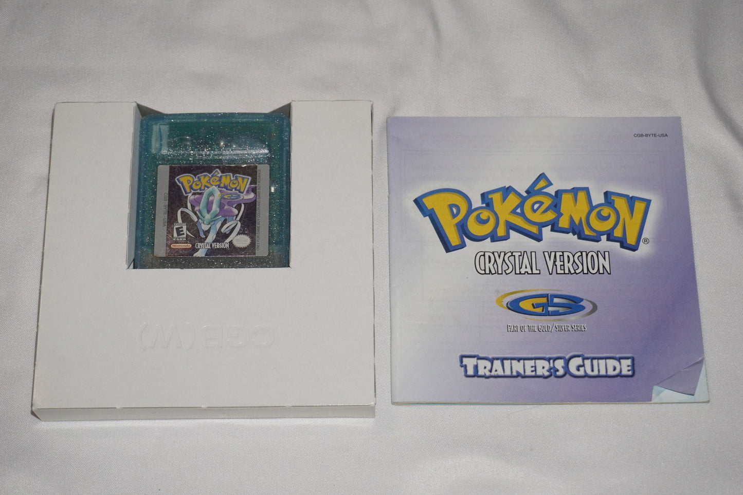 Pokemon Crystal (Nintendo Game Boy Color) Complete in Box CIB Saves