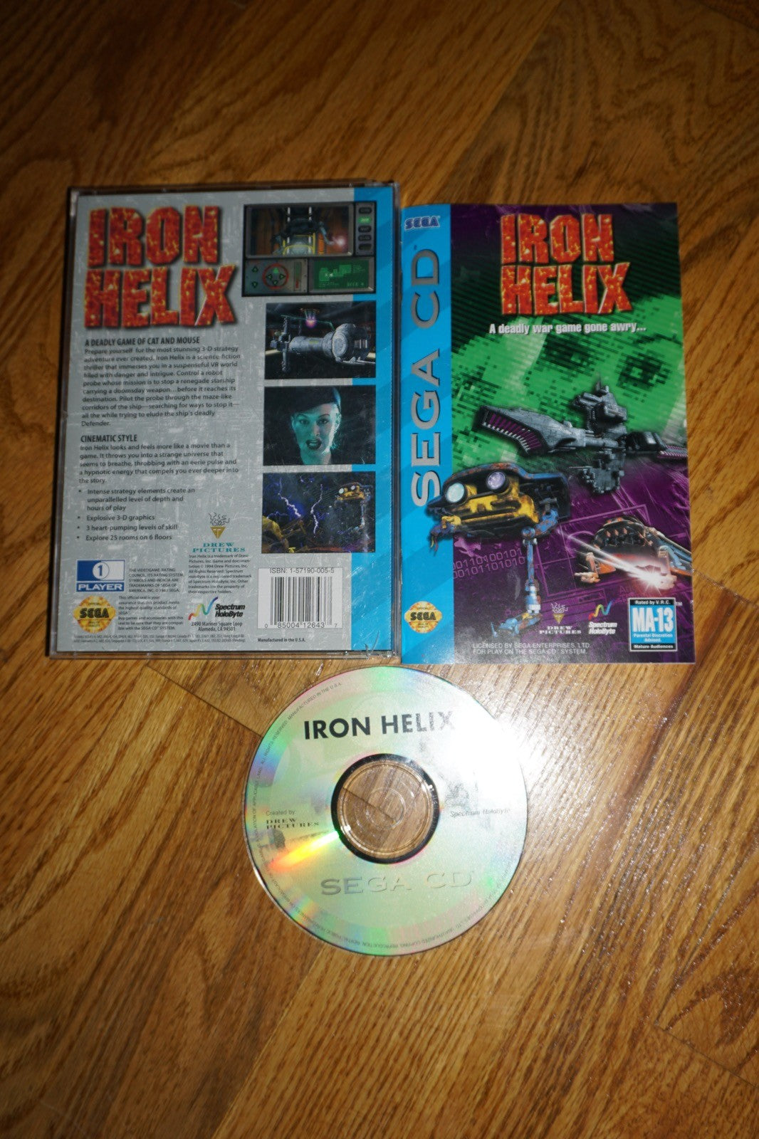 Iron Helix (Sega CD) Complete