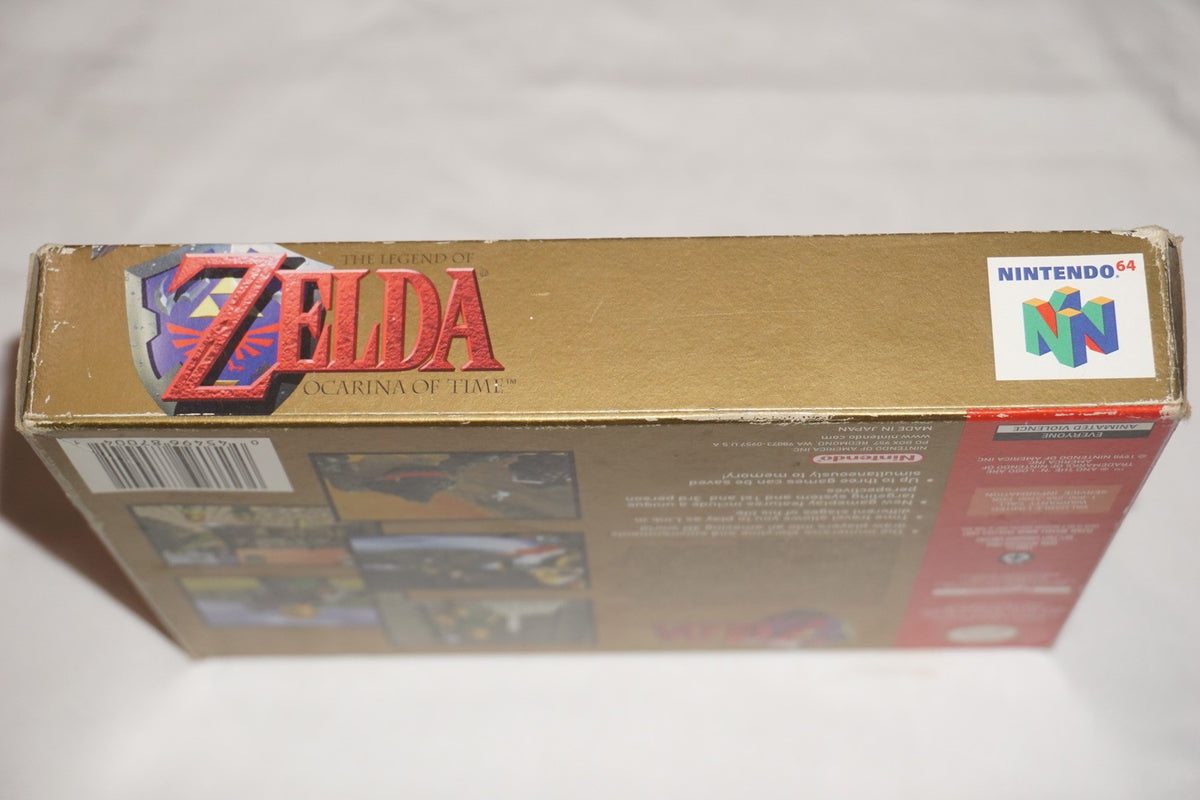 Legend of Zelda Ocarina of Time (Nintendo 64 N64) Complete CIB