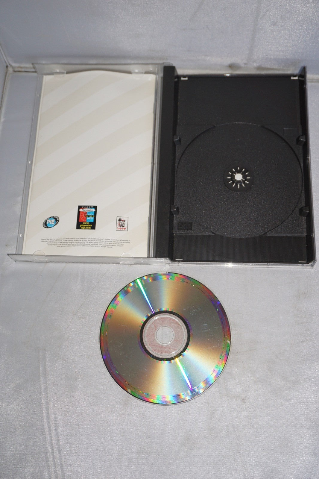 Powerslave (Sega Saturn) Complete w/ Reg Card