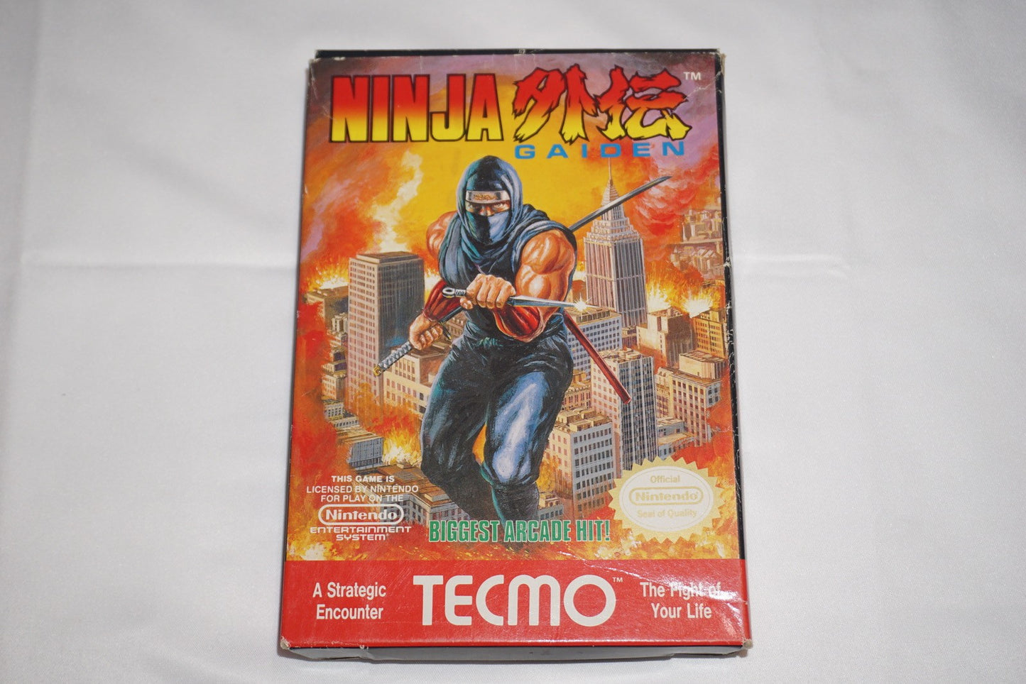 Ninja Gaiden 1 (Nintendo NES) Complete in Box CIB
