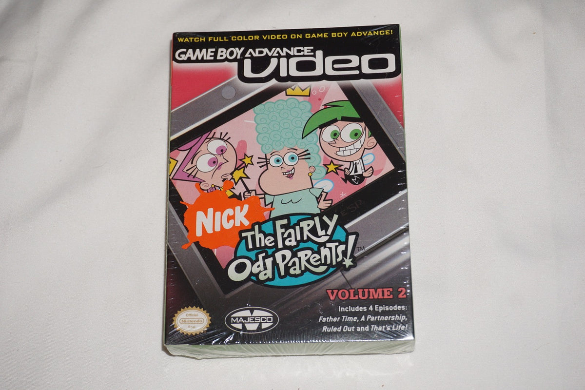 Fairly Oddparents Volume 2 Video (Game Boy Advance GBA) NEW Sealed