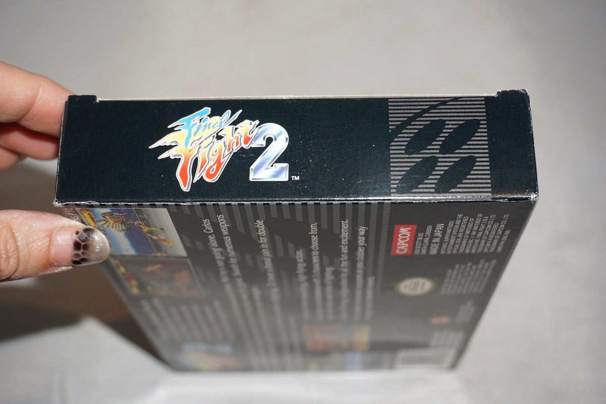 Final Fight 2 (Super Nintendo SNES) Complete in Box CIB