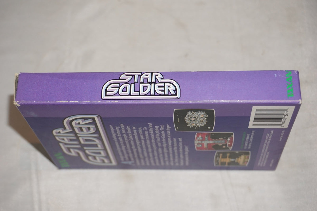 Star Soldier (Nintendo NES) Complete in Box CIB