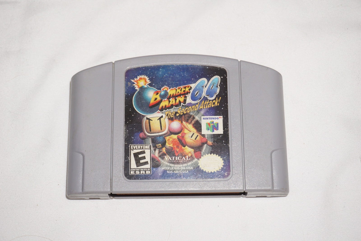 Bomberman 64: The Second Attack (Nintendo 64 N64) Cart Only 2nd