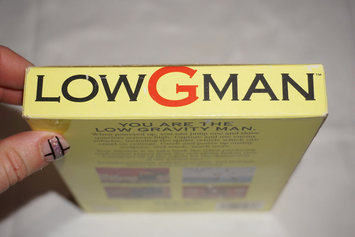 Low G Man (Nintendo NES) Complete in Box w/ Reg Card CIB