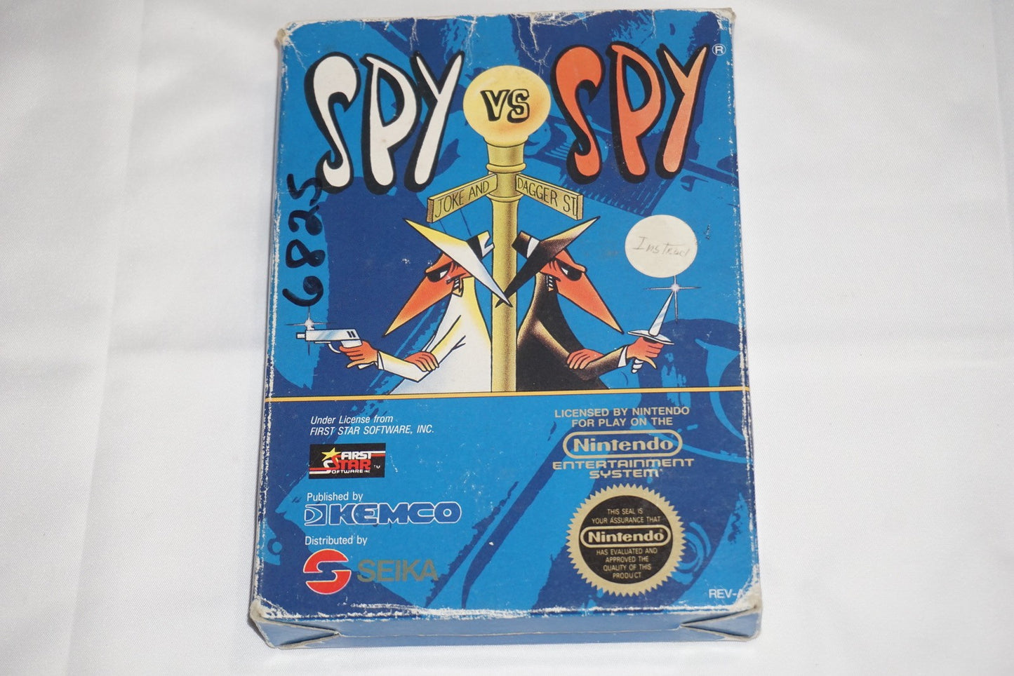 Spy Vs Spy (Nintendo NES) Complete in Box CIB
