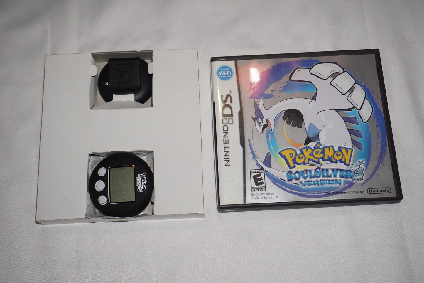 Pokemon Soulsilver (Nintendo DS) Complete in Box Lugia Figure Jacket Walmart